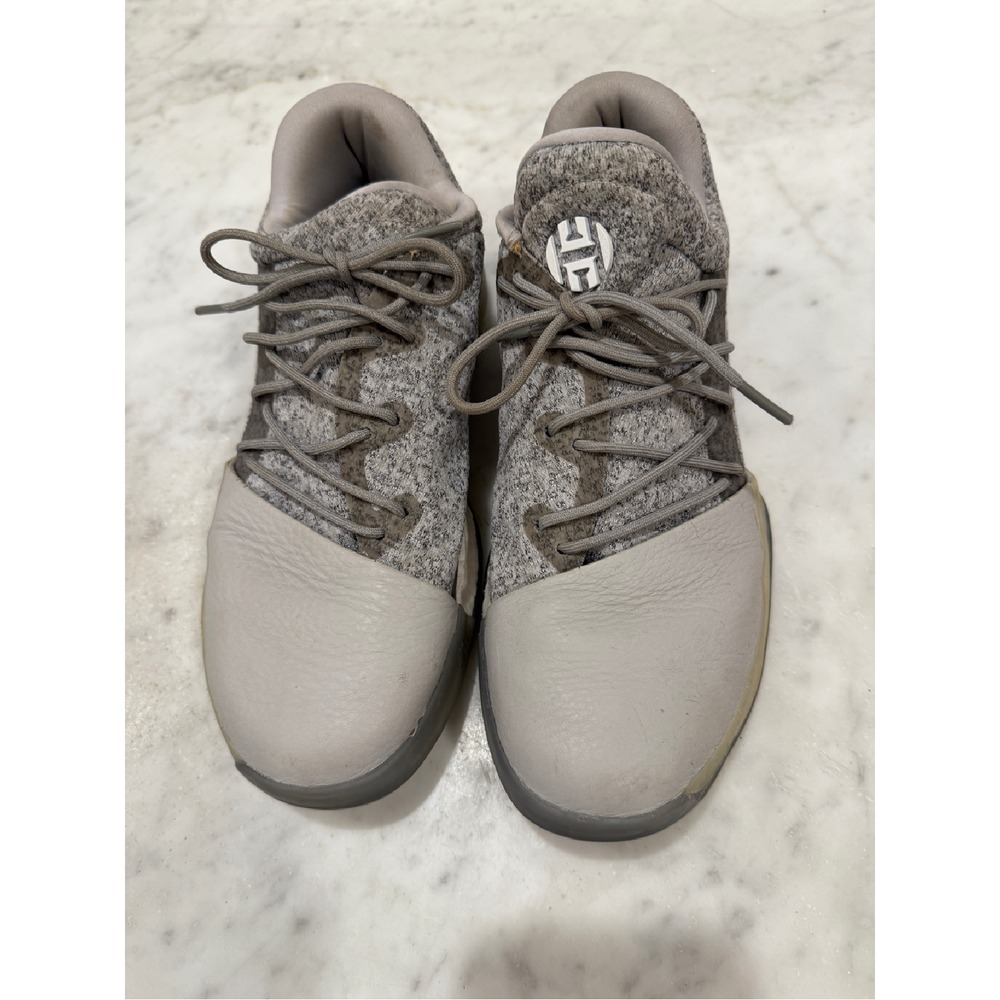 Adidas Harden Vol. 1 Heathered Gray Basketball‎ Shoes Mens Size 6